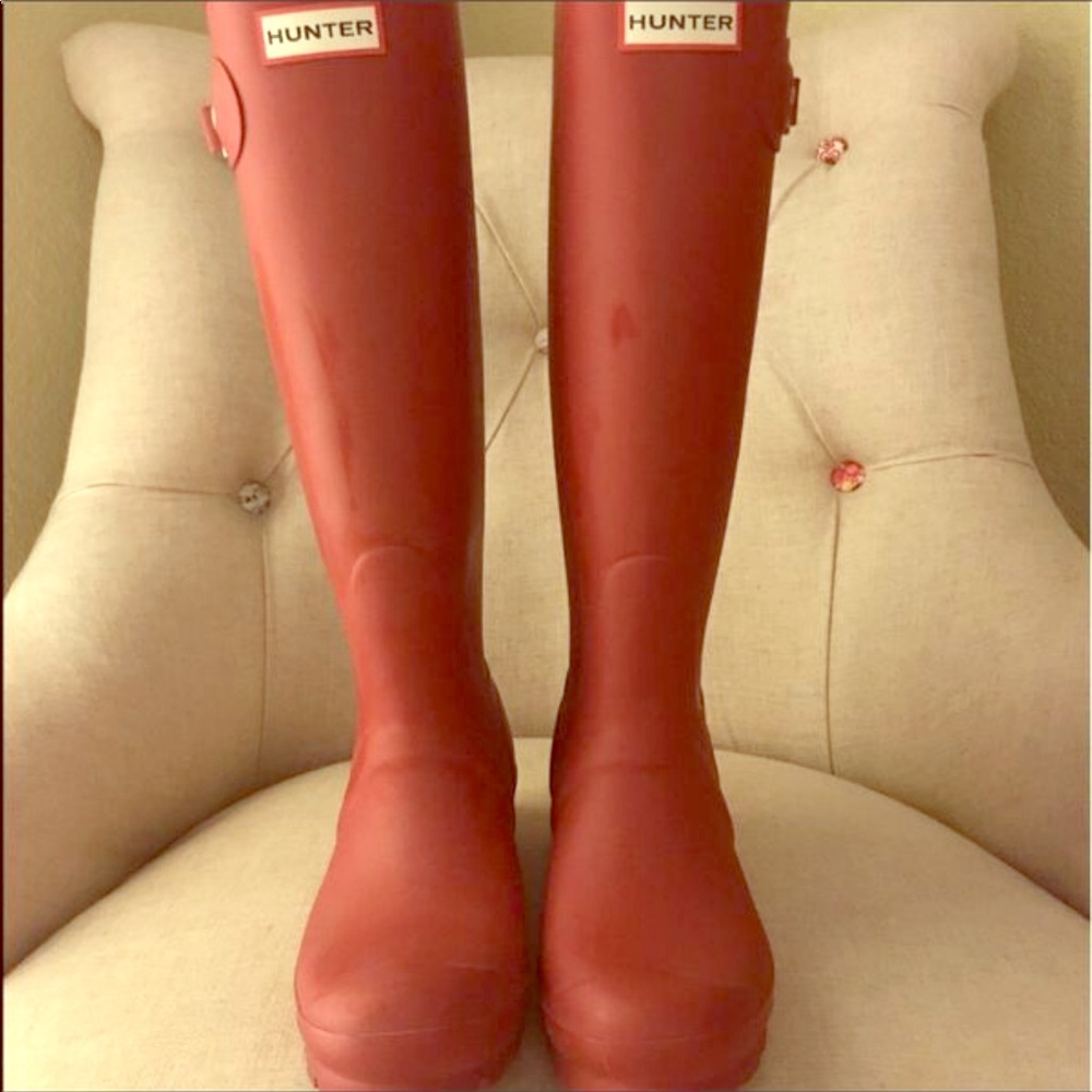 Hunter rain boots